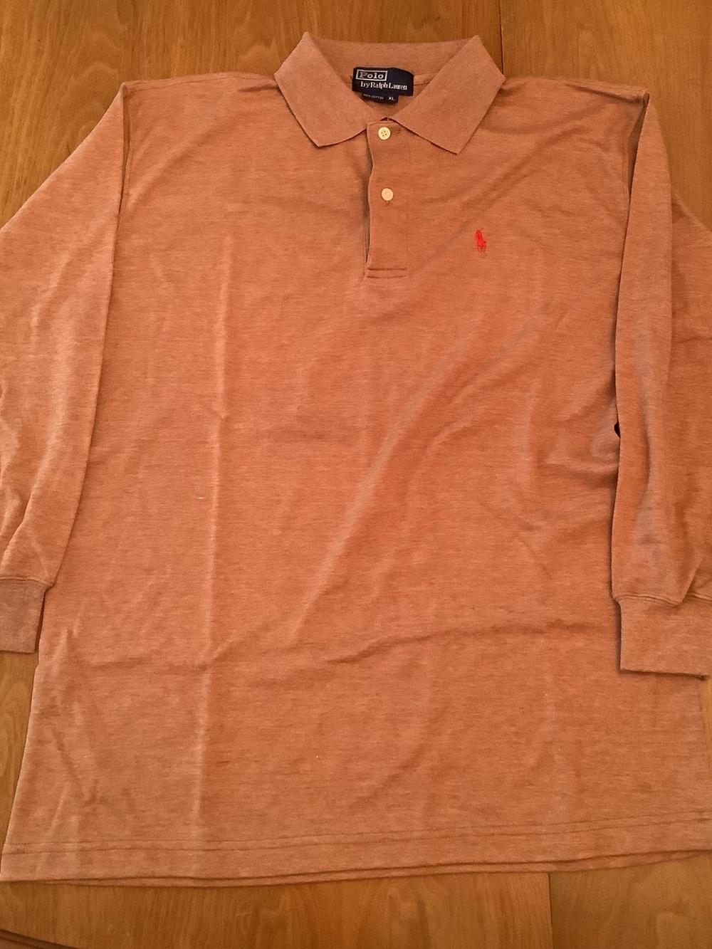 Polo by Ralph Lauren Long-Sleeve Polo Shirt - Light Brown